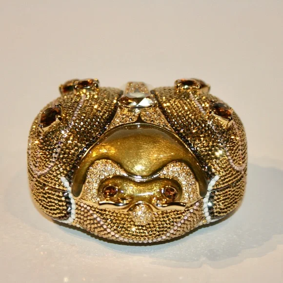 Judith Leiber Gold Ladybug Beetle 45th Anniversary Edition Bag Clutch - Picture 3 of 9